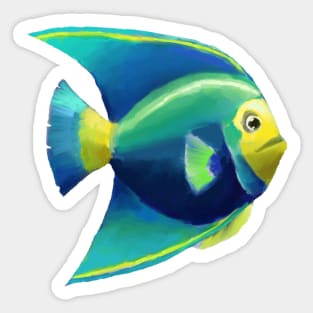 Tropical Fish 01 Sticker
